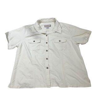 Men's Casual Button Down Shirt - White